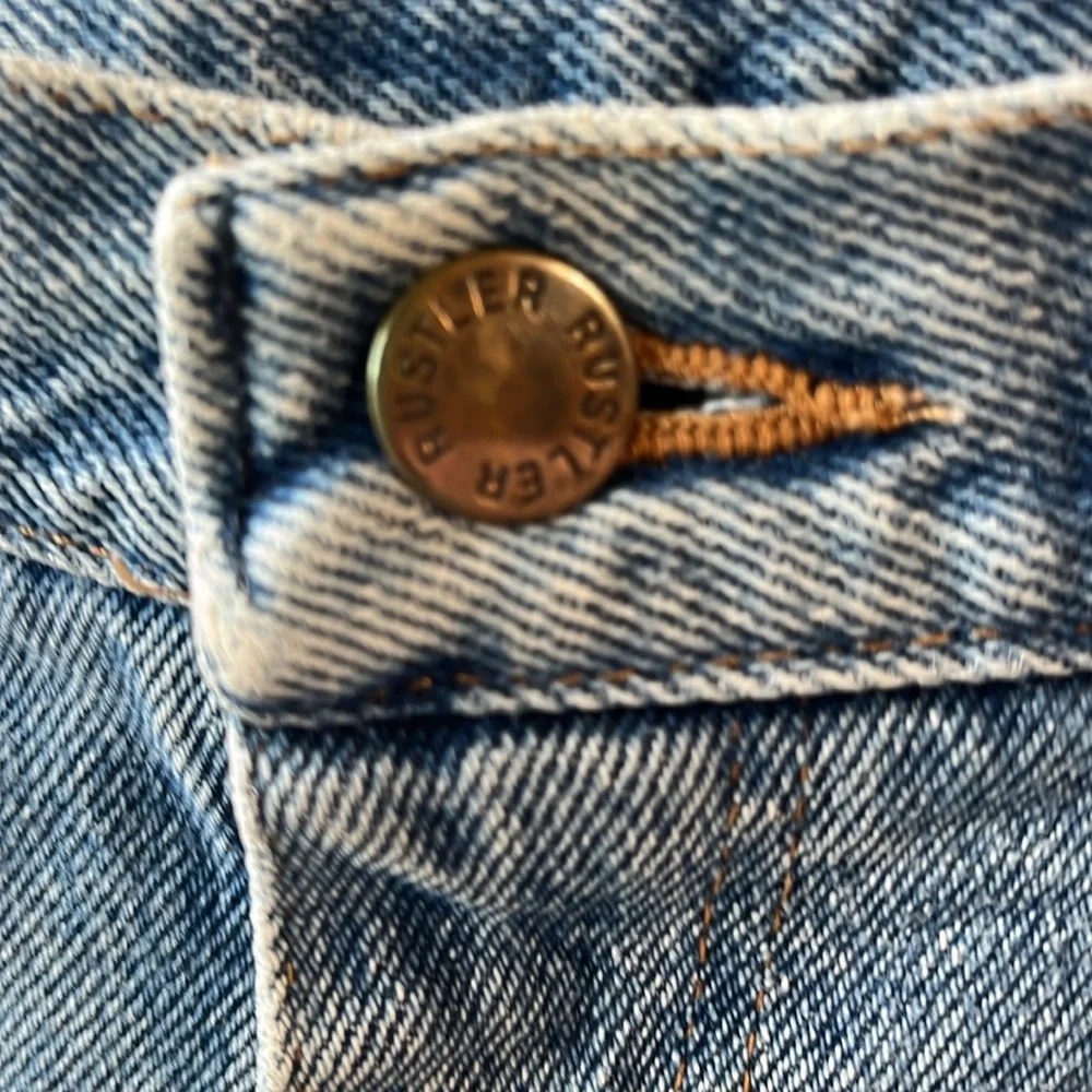 Rustler Vintage Jean Shorts Mens 34 Denim